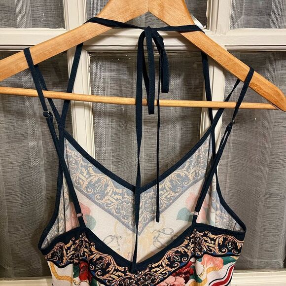 Floral Jealous Tomato Slip Dress - Picture 5 of 8